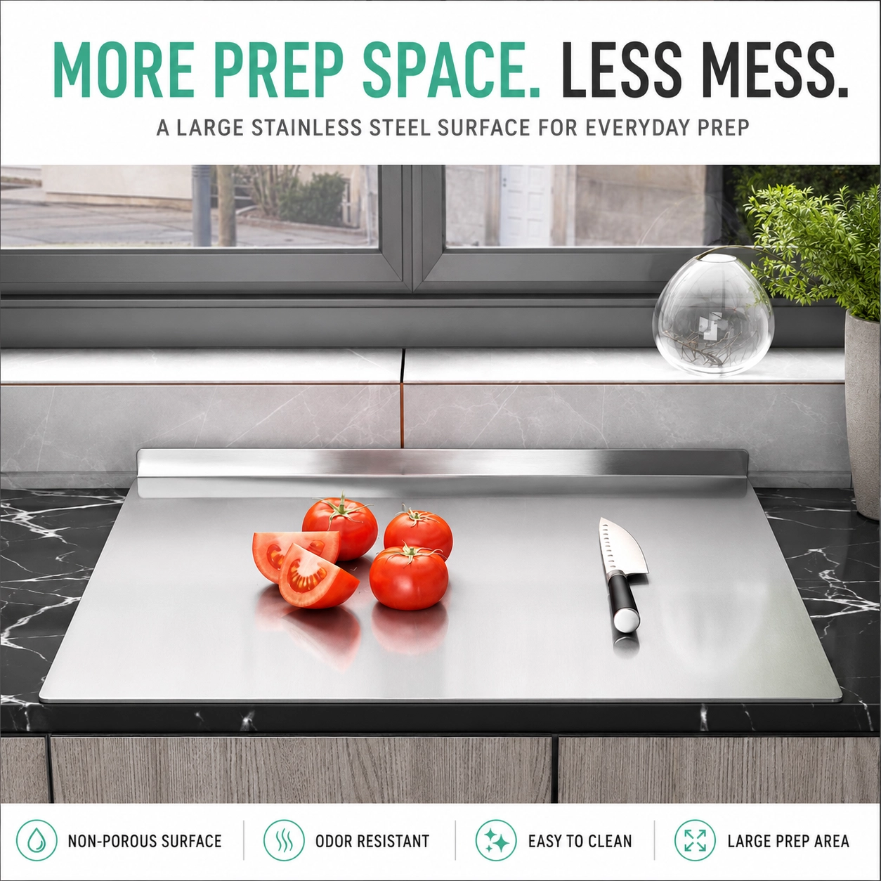 Hygienic Stainless Steel Cutting Board Hygienic Stainless Steel Cutting Board